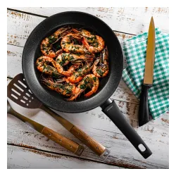 AMBITION Mercure 28 cm czarna - patelnia nieprzywierająca