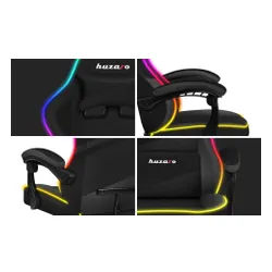 Fotel HUZARO Force 4.4 RGB Czarny