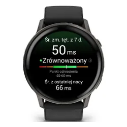 Zegarek sportowy GARMIN Venu 4 45mm Czarny