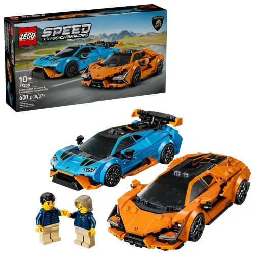 LEGO Speed Champions 77238 Lamborghini Revuelto I Huracán Sto