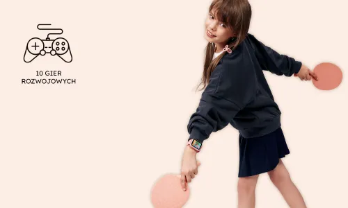 Smartwatch GARETT Kids Vibe AI 4G Czarny