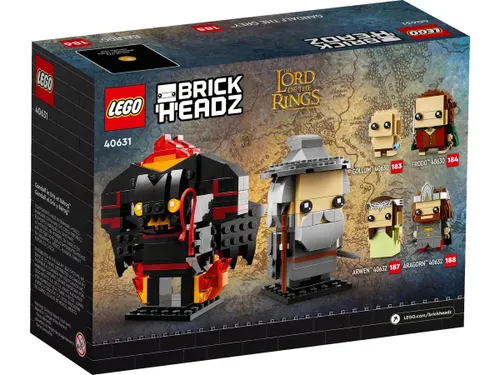 LEGO 40631 BrickHeadz Gandalf Szary I Balrog