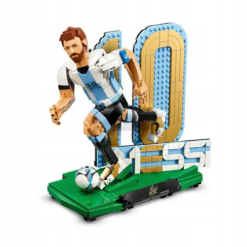 LEGO Editions 43015 Lionel Messi piłkarska legenda, zestaw klocków