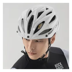 Kask rowerowy ROCKBROS 8386824304060 Biały Szosowy (rozmiar 58-62)