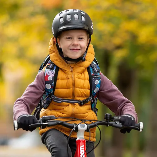 Kask rowerowy dziecięcy woom Kids black