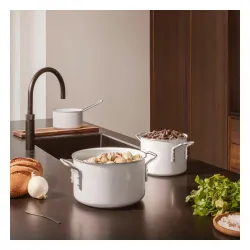 EVA TRIO White Line 2,5 l - garnek aluminiowy