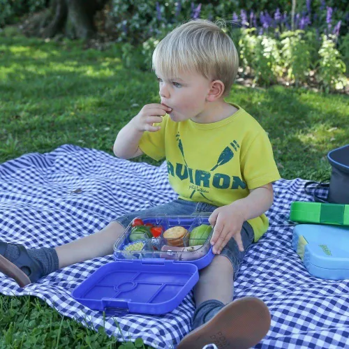 Öğle Yemeği Kutusu / iş için kahvaltı kutusu Yumbox Original - Neptune blue