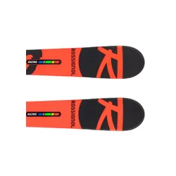 Narty gigantowe sportowe dziecięce ROSSIGNOL ATHLETE GS PRO + wiązanie LOOK NX7 z GRIP WALK - Długość (cm) - 158