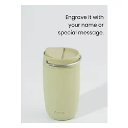 Kubek termiczny z uchwytem EQUA Cup 300 ml - matcha