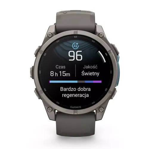 Smartwatch Garmin Fenix 9 47mm Pebble Grey/Titanium