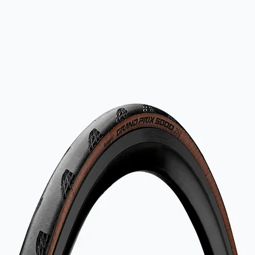 Opona rowerowa Continental Grand Prix 5000 fold 700 x 25C black/transparent