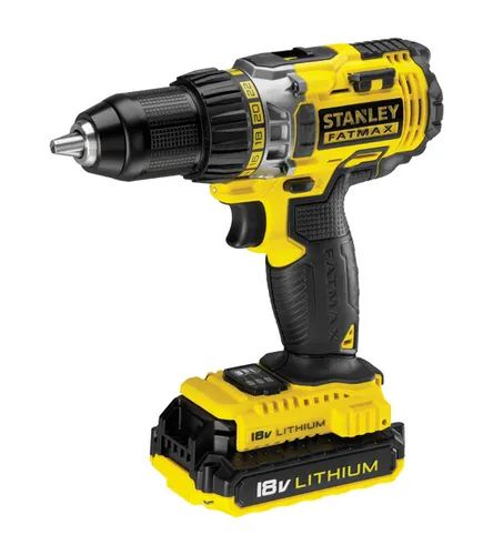 Stanley matkap tornavidası FMC600D2 18 V 2x2 Ah pil