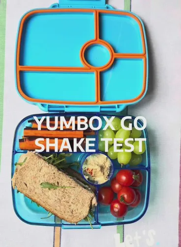 Lunchbox głęboki 5-komorowy Yumbox Go Bento Box - Miami blue