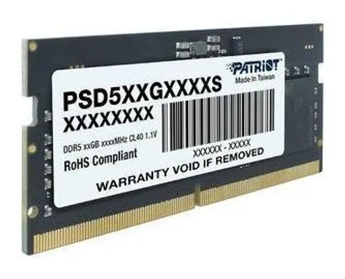Patriot Signature 16GB [1x16GB 5600MHz DDR5 CL46 SODIMM]