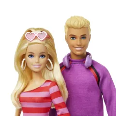 Barbie Fashionistas Barbie i Ken na wrotkach 65 rocznica HXK90