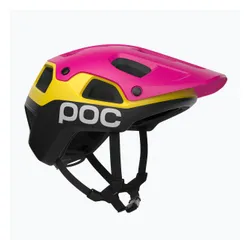 Kask rowerowy POC Cularis Pure rhos red matt/citrine yellow matt