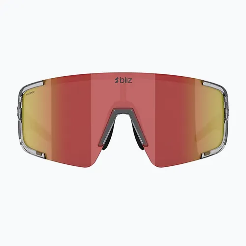Okulary przeciwsłoneczne Bliz P003 transparent dark grey/brown red multi