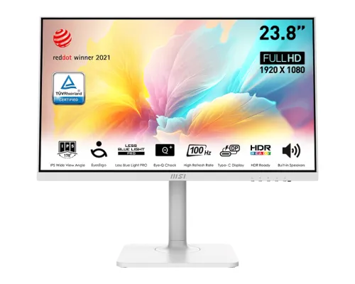 Monitor MSI Modern MD2412PW 23,8" Full HD IPS 100Hz 1ms MPRT