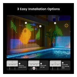 Kurtyna Yeelight YLYDD-0053 1,5 x 2m 24W RGB