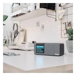 Радиоприемник Hama DR200BT FM - радио DAB + Bluetooth серый