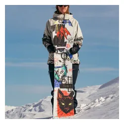 Deska snowboardowa damska Jones Rally Cat W red