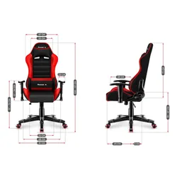 Fotel HUZARO Ranger 6.0 Mesh Czerwony