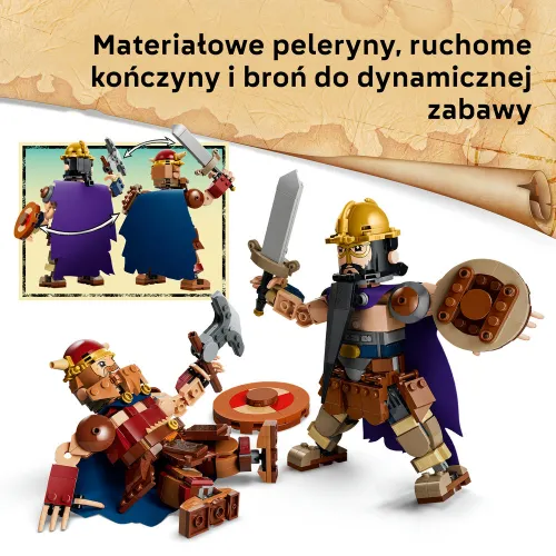 LEGO 75644 ONE PIECE: Дорри против Броги гиганты, набор кубиков 9+