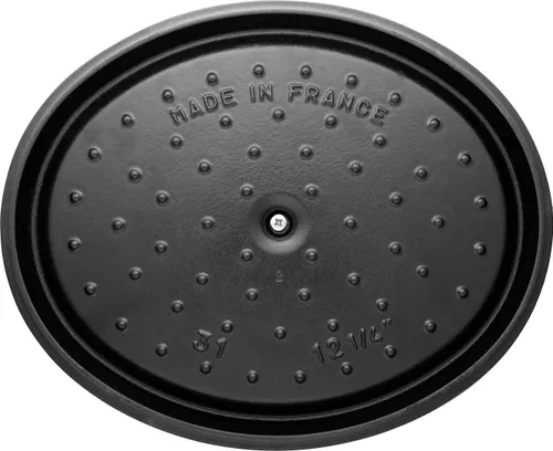 Garnek żeliwny owalny 6.7 ltr, La Mer STAUB LA COCOTTE Morski