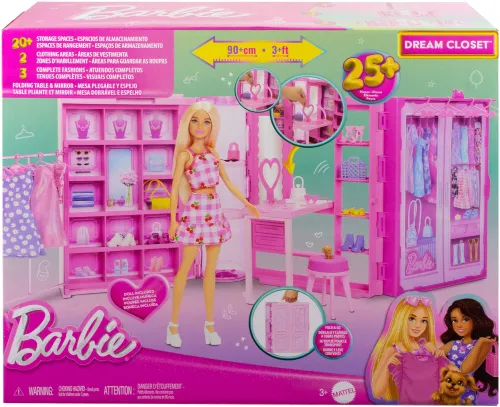 Lalka Barbie Szafa marzeń HXD58