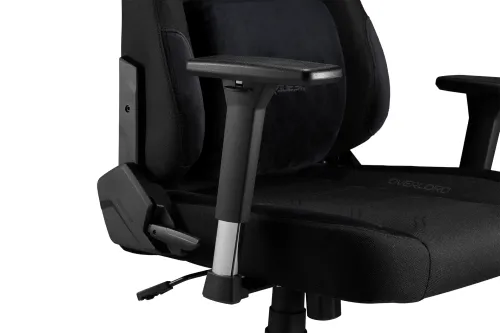 Fotel Ultradesk OVERLORD Gamingowy do 150kg Tkanina Czarny