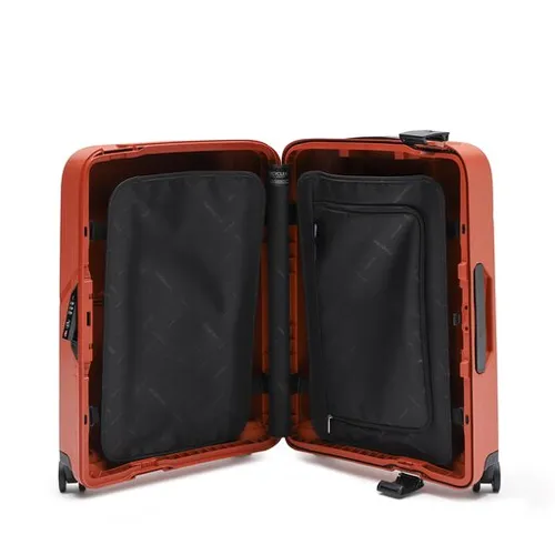 Маленький жесткий чемодан Samsonite Magnum Eco 139845 0557 1beu Maple Orange