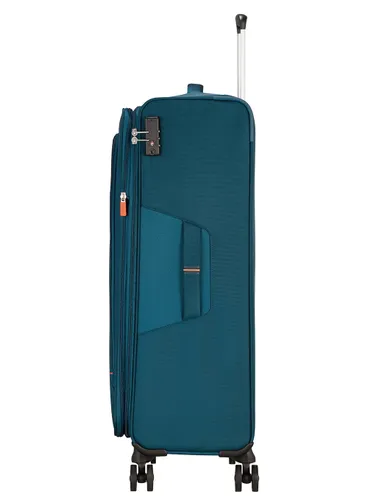 American Tourister Crosstrack-navy / orange Genişletilebilir Büyük Bavul