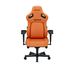 Fotel Anda Seat Kaiser 4 XL Gamingowy do 200kg Skóra Eco Pomarańczowy