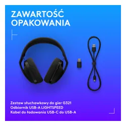 Logitech G321 Czarne