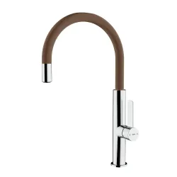 Bateria Teka FOT 995 Brązowy Mosiądz, Chrom