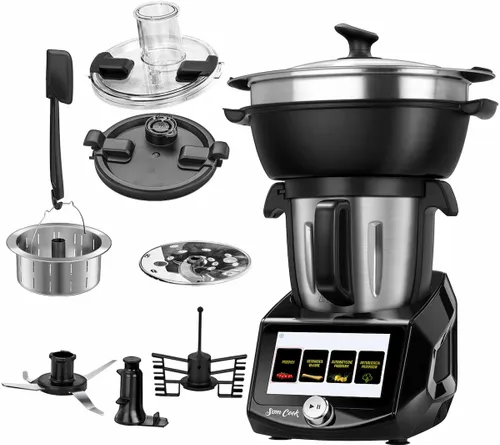 Robot wielofunkcyjny SAM COOK PSC-11 (WiFi) 1400W z wagą i funkcją gotowania