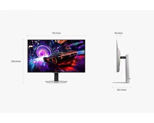 Monitor Samsung Odyssey OLED G8 S32FG810SU 32" 4K OLED 240Hz 0,03ms Gamingowy