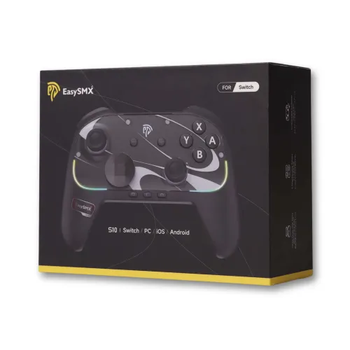 Pad EasySMX S10 do Nintendo Switch 2, PC Bezprzewodowy Czarny