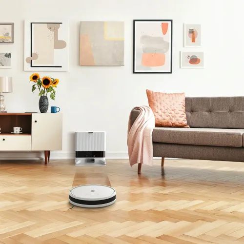 Robot sprzątający iRobot Roomba Combo Essential 2 Funkcja mopowania Stacja oczyszczająca 68dB Biały