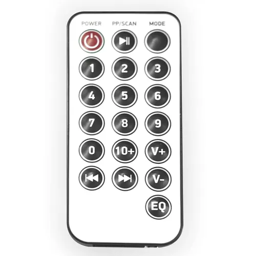 Głośnik mobilny SQUEAK Beatflow Radio FM Czarny