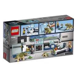 Конструктор Lego Jurassic World лаборатория доктора Ву: побег молодых динозавров (75939)