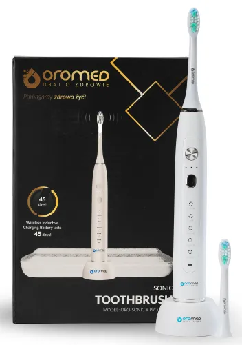 Szczoteczka soniczna OROMED Oro-Sonic X Pro Biały