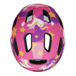 Kask rowerowy LAZER Pnut KinetiCore 2.0 Różowo-fioletowy dla Dzieci z możliwością zamontowania lampki (rozmiar XS)