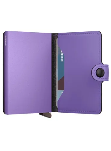 Portfel kieszonkowy RFID Secrid Miniwallet Yard Powder - lilac