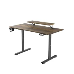 Biurko Ultradesk HIGHLANDER 120cm Regulacja wysokości Brązowy