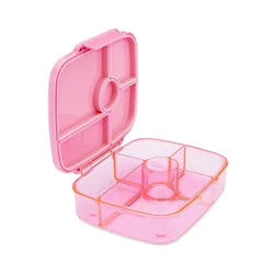 Lunchbox głęboki 5-komorowy Yumbox Go Bento Box - Sydney pink