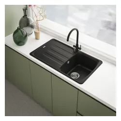 Bateria FRANKE Lina Clear Water 2.0 J 120.0730.807 Czarny mat