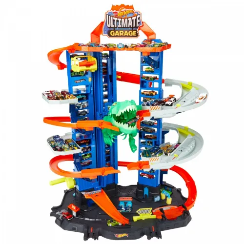 Hot Wheels Zestaw City MeGaraz T-Rexa