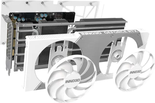 Karta graficzna INNO3D GeForce RTX 5060 Ti Twin X2 OC White 8GB DLSS 4