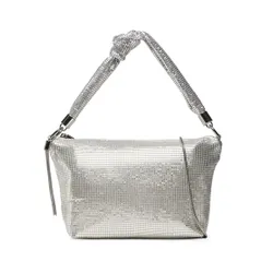 Geantă TWINSET 231td8391 argint 00995
